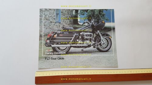 Harley-Davidson FLT 1340 Tour Glide 1981 depliant originale
