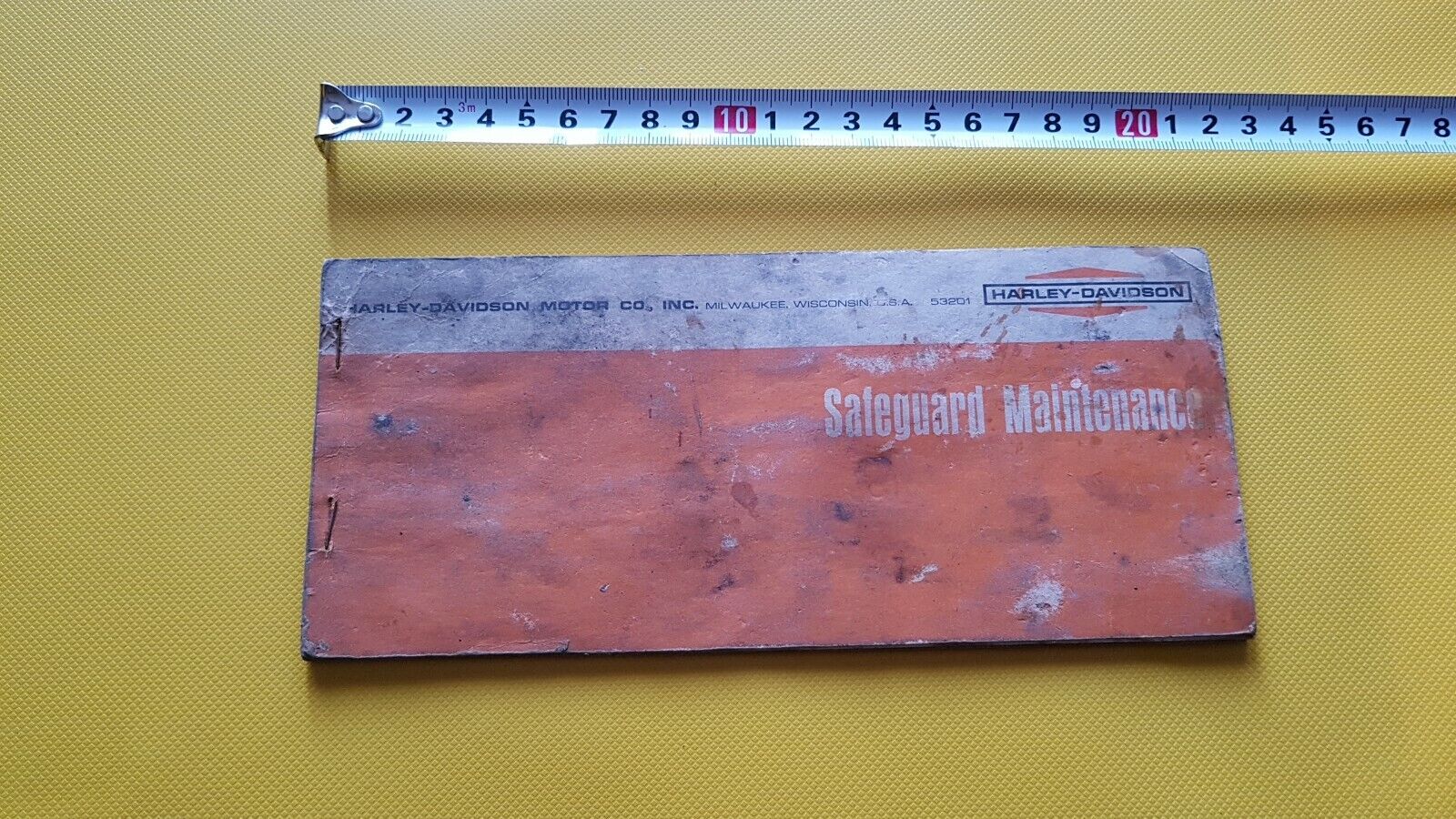 Harley Davidson libretto garanzia nuovo anni '70 originale no depliant …