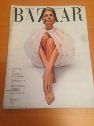 Harper's Bazaar May 1964 Cover Moore Rivista Magazine