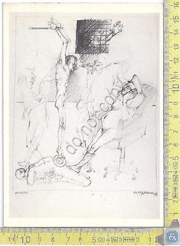 Helmut Kurtz-Goldenstein - L'interrogatorio - 1974