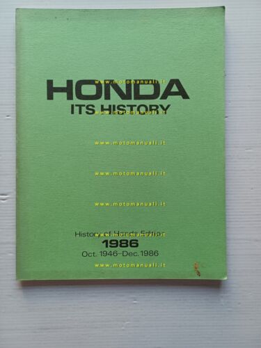 Honda - History of Honda 1946-1986 - presentazione modelli auto …