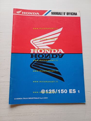 Honda @ 125-150 ES VARIANTI 2001 manuale officina originale