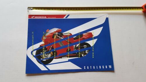 Honda 1991 produzione moto depliant originale brochure