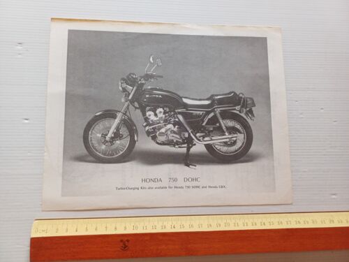 Honda 750 K kit Turbo-Pak 1979 depliant USA originale