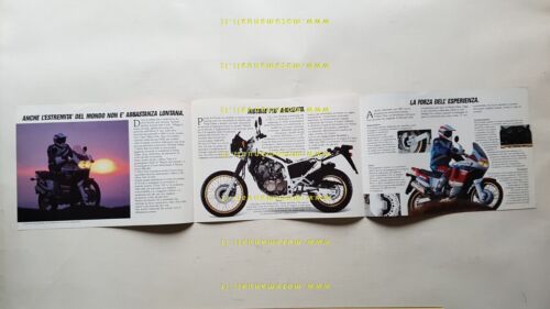 Honda Africa Twin 750 1990 depliant ITALIANO originale