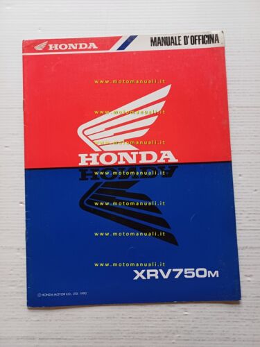 Honda Africa Twin XRV 750 VARIANTI 1990 manuale officina ITALIANO …