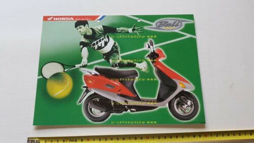 Honda Bali 50 depliant scooter originale ITALIANO brochure