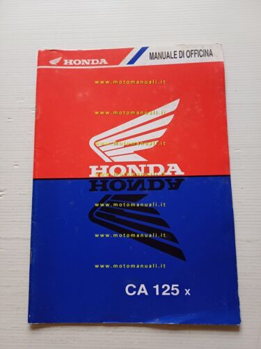 Honda CA 125 VARIANTI manuale officina ITALIANO originale