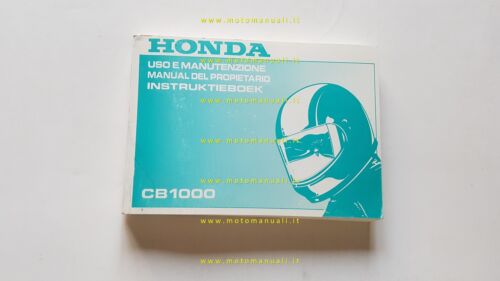 Honda CB 1000 1993 manuale uso manutenzione originale owners manual