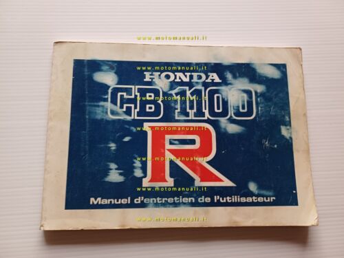 Honda CB 1100 R 1982-83 Manuale Uso Manutenzione + Officina …