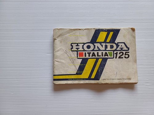 Honda CB 125 Italia manuale uso manutenzione originale ITALIANO