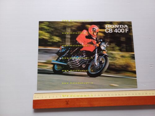 Honda CB 400 Four depliant italiano originale