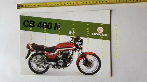 Honda CB 400 N 1983 depliant ITALIANO originale brochure