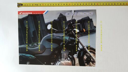 Honda CB 500 1994 depliant originale moto brochure