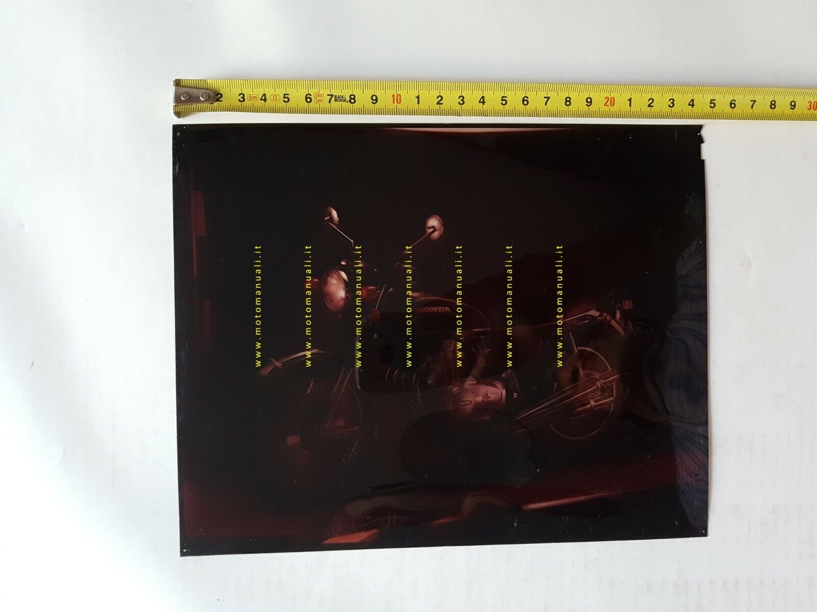 Honda CB 500 Four K0 1971 positivo originale no depliant
