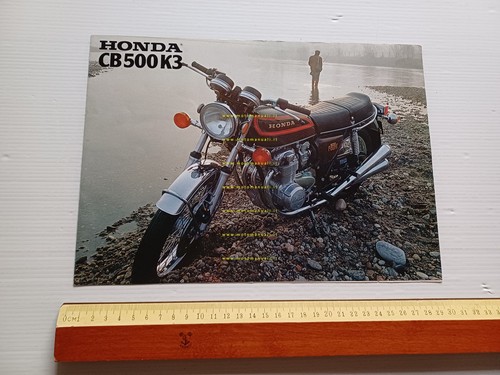Honda CB 500 K3 1975 depliant italiano originale