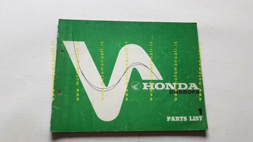 HONDA CB 550 FOUR F2 1977 catalogo ricambi ORIGINALE spare …