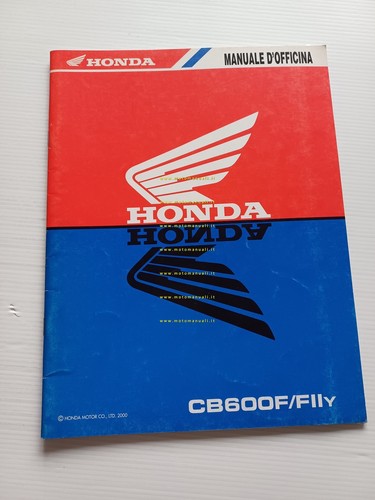 Honda CB 600 F- F II VARIANTI 2000 manuale officina …
