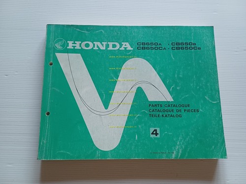 HONDA CB 650 - CB 650 C 1980 catalogo ricambi …