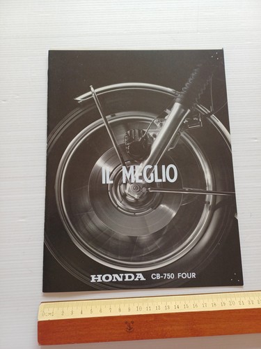 Honda CB 750 Four K1 1971 depliant italiano originale