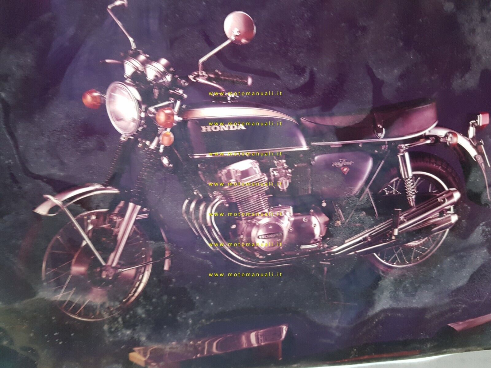 Honda CB 750 Four K2 positivo originale no depliant 18x24 …