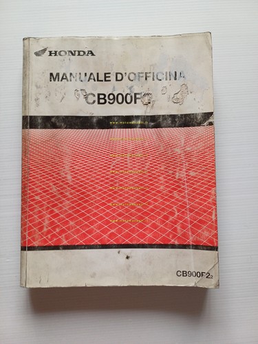 HONDA CB 900 F2 2001-02 manuale officina ITALIANO originale