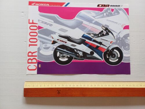 Honda CBR 1000 F 1993 depliant ITALIANO moto originale