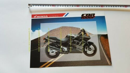 Honda CBR 1000 F 1993 depliant ITALIANO moto originale brochure