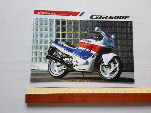 Honda CBR 600 F 1989 depliant italiano originale
