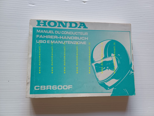 Honda CBR 600 F 1990-91 manuale uso libretto istruzioni originale …