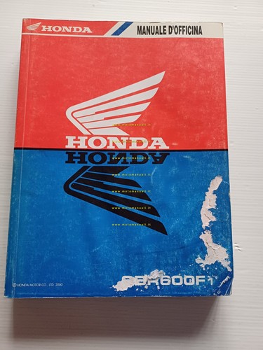 HONDA CBR 600 F 2000 manuale officina riparazione originale italiano