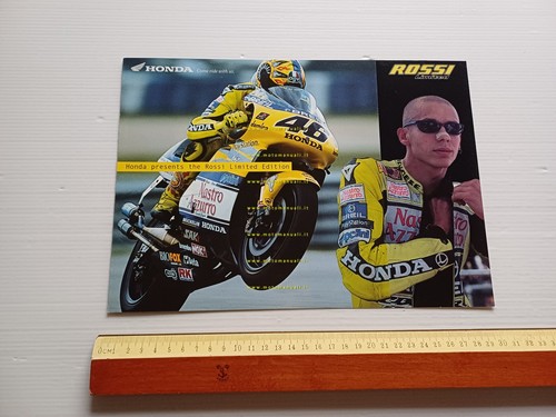 Honda CBR 600 F Sport 2001 Rossi Limited Edition depliant …