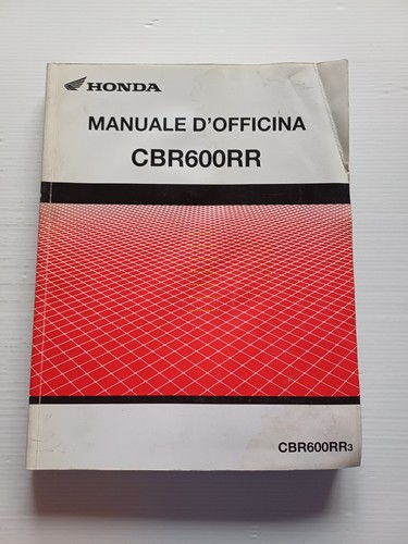 HONDA CBR 600 RR 2003 manuale officina ITALIANO originale