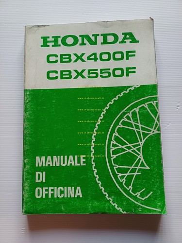 Honda CBX 400 F - CBX 500 F 1982-83 manuale …