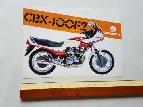Honda CBX 400 F2 depliant italiano originale