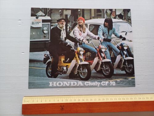 Honda CF 70 Chaly depliant Francese originale