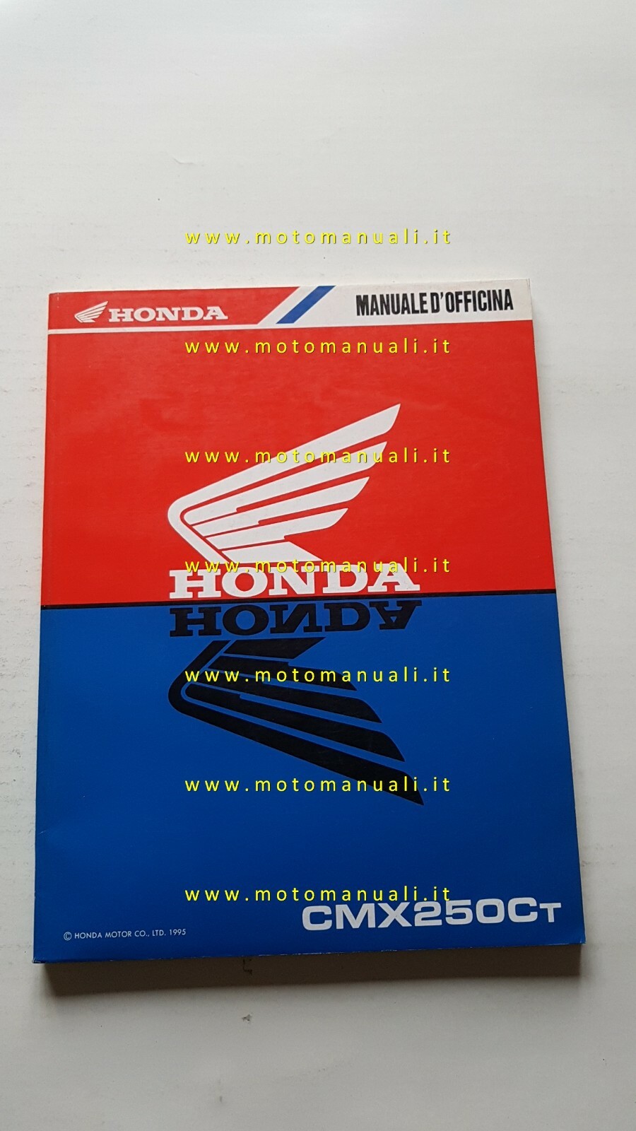 HONDA CMX 250 C 1995 manuale officina ITALIANO moto originale