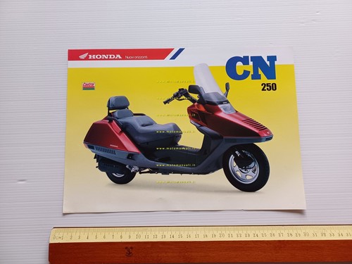 Honda CN 250 scooter 1988-89 depliant ITALIANO originale
