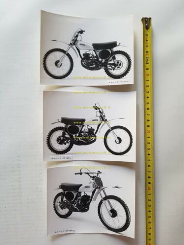 Honda CR 125 M Elsinore 1975 lotto 3 foto cartella …
