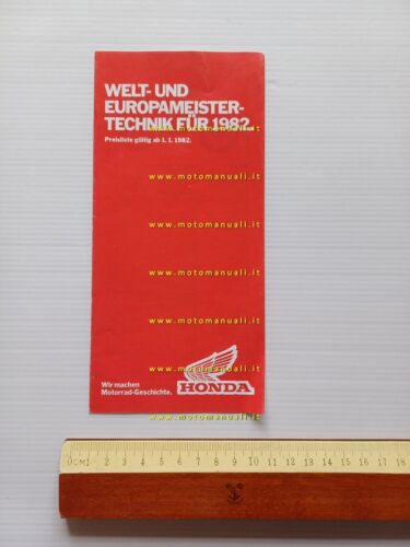 Honda CR 80 125 250 480 - XR 500 1982 …