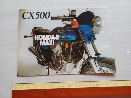 Honda CX 500 depliant ITALIANO originale