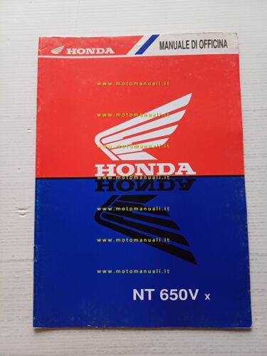 Honda Deauville NT 650 V x VARIANTI manuale officina ITALIANO …