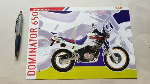 Honda Dominator NX 650 1993 depliant originale moto brochure