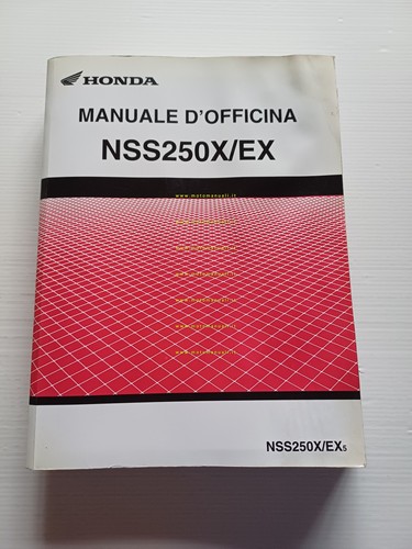 HONDA FORZA 250 (NSS 250 X-EX) 2005 manuale officina italiano …