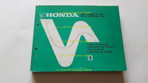 HONDA GL 1100 - D - D2 1982 catalogo ricambi …
