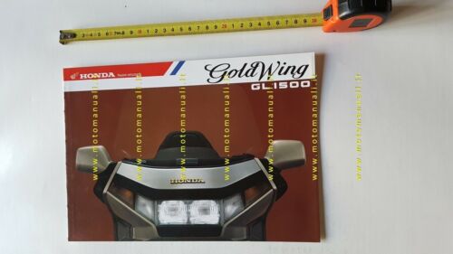 Honda GL 1500 Gold Wing depliant ITALIANO originale brochure