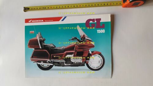 Honda GL 1500 SE Gold Wing 1989 depliant ITALIANO originale …