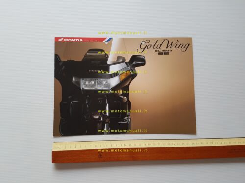 Honda GL 1500 SE Gold Wing 1993 depliant ITALIANO originale …