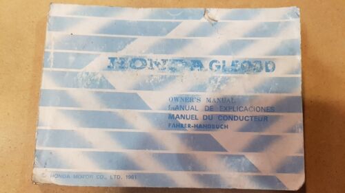 Honda GL 500 D 1981 manuale uso moto originale owner's …