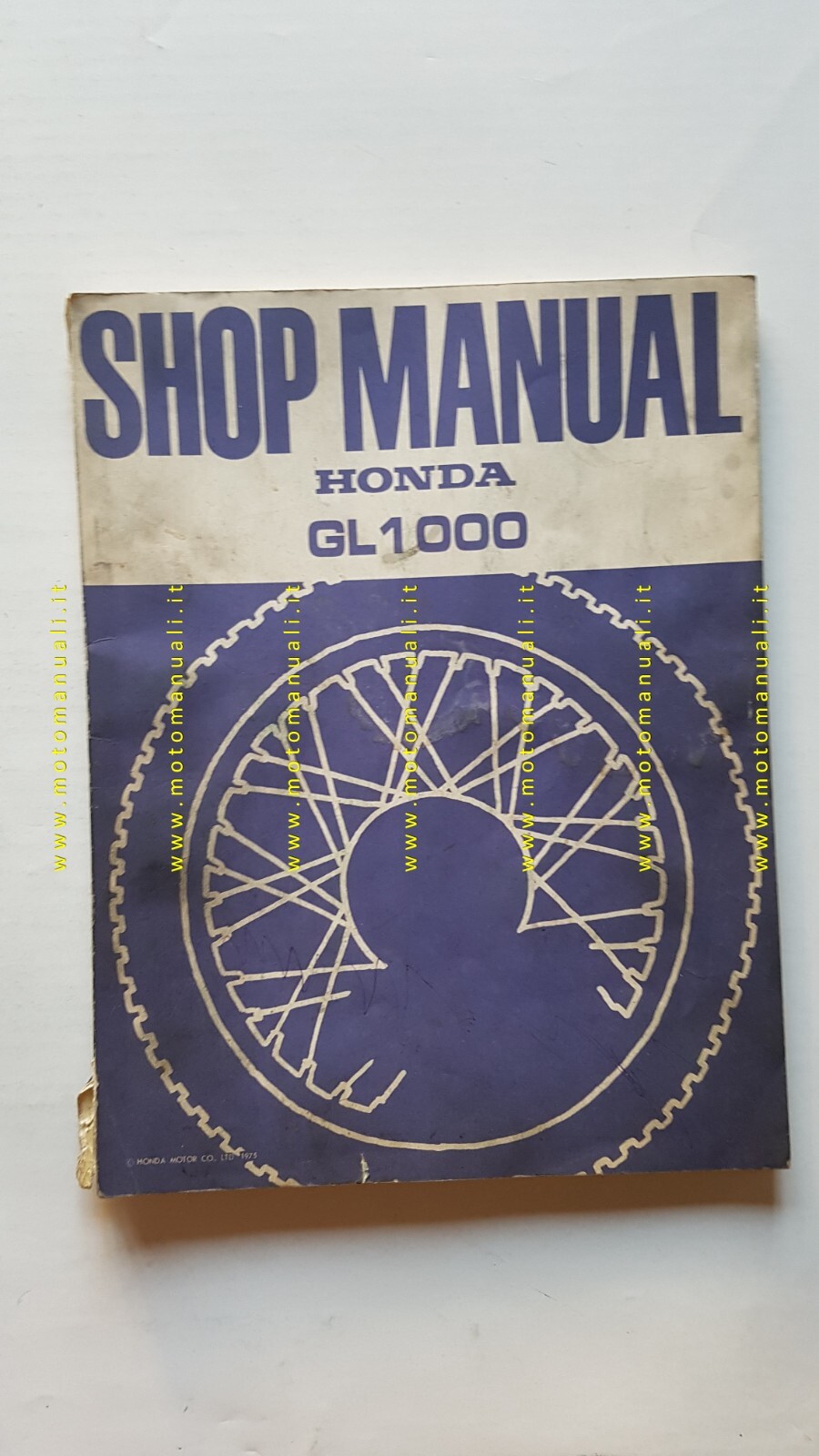 HONDA GOLD WING GL 1000 1975 manuale officina INGLESE originale …